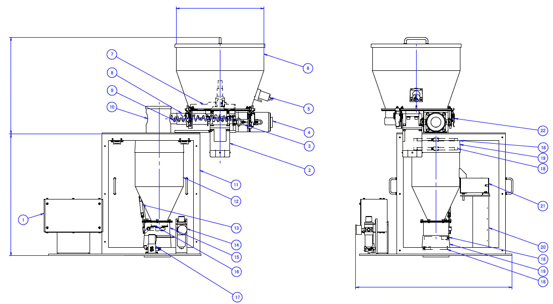weighing machine CSF-P-TYPE