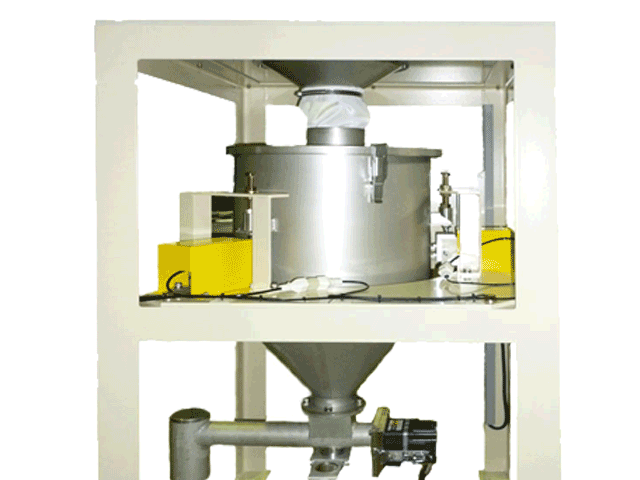 Features of continuous weight weighing device